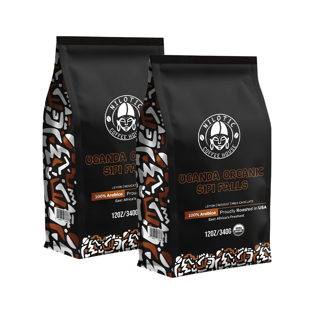 Nilotic Ugandan Sipi Falls coffee pack of two